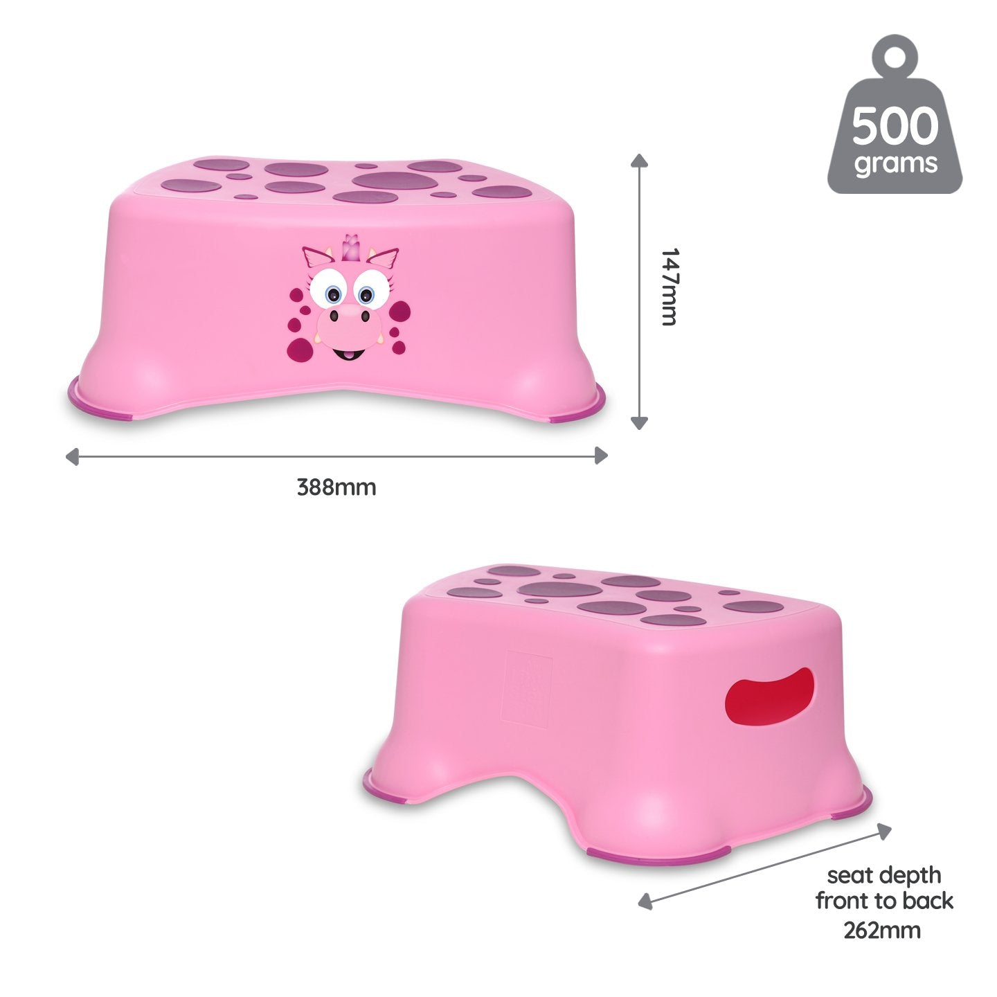 My Carry Potty My Little Step Stool Tritthocker Dragon Pink
