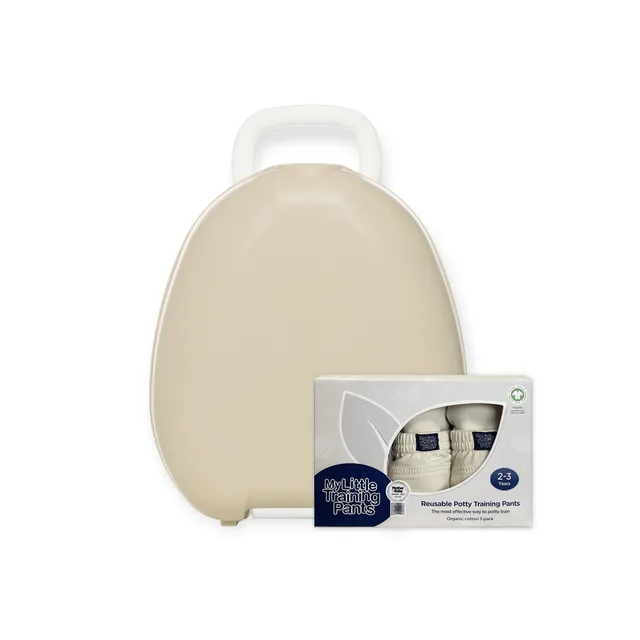 My Carry Potty Natural Beige Bundle Töpfchen + 3 Trainingshosen