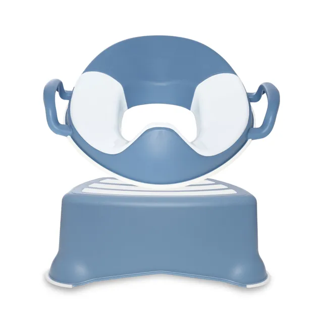 My Little Trainer Seat Step Stool WC-Sitz Set Ocean Blue