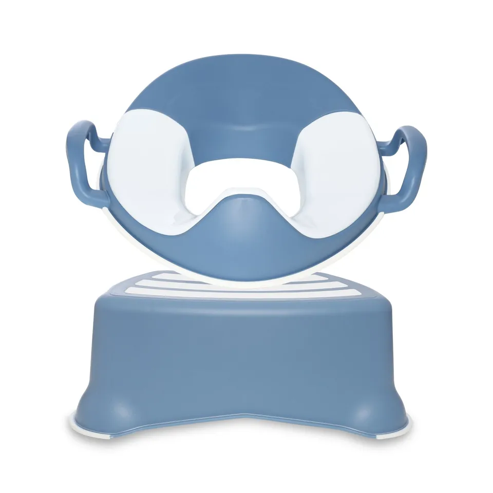 My Little Trainer Seat Step Stool WC-Sitz Set Ocean Blue