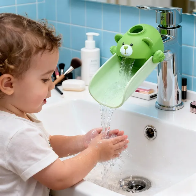 SKYROKU Bear Faucet Extender Wasserhahnverlängerung Bär