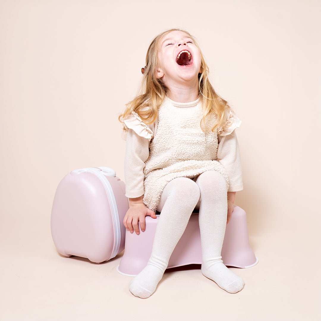 My Carry Potty My Little Tritthocker Blush Pink rutschfest