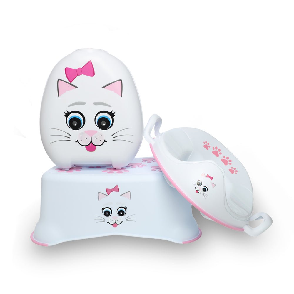 My Carry Potty Bundles Cat Töpfchen-Set mit Sitz und Hocker