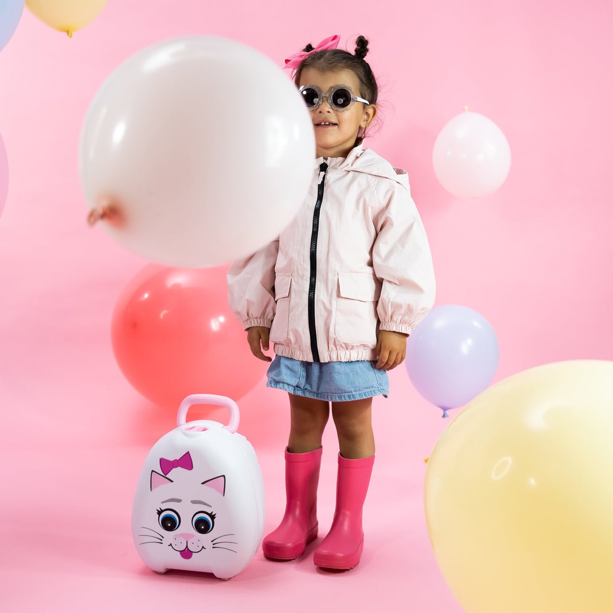 My Carry Potty Bundles Cat Töpfchen Set 2-3 Jahre mit 3 Hosen