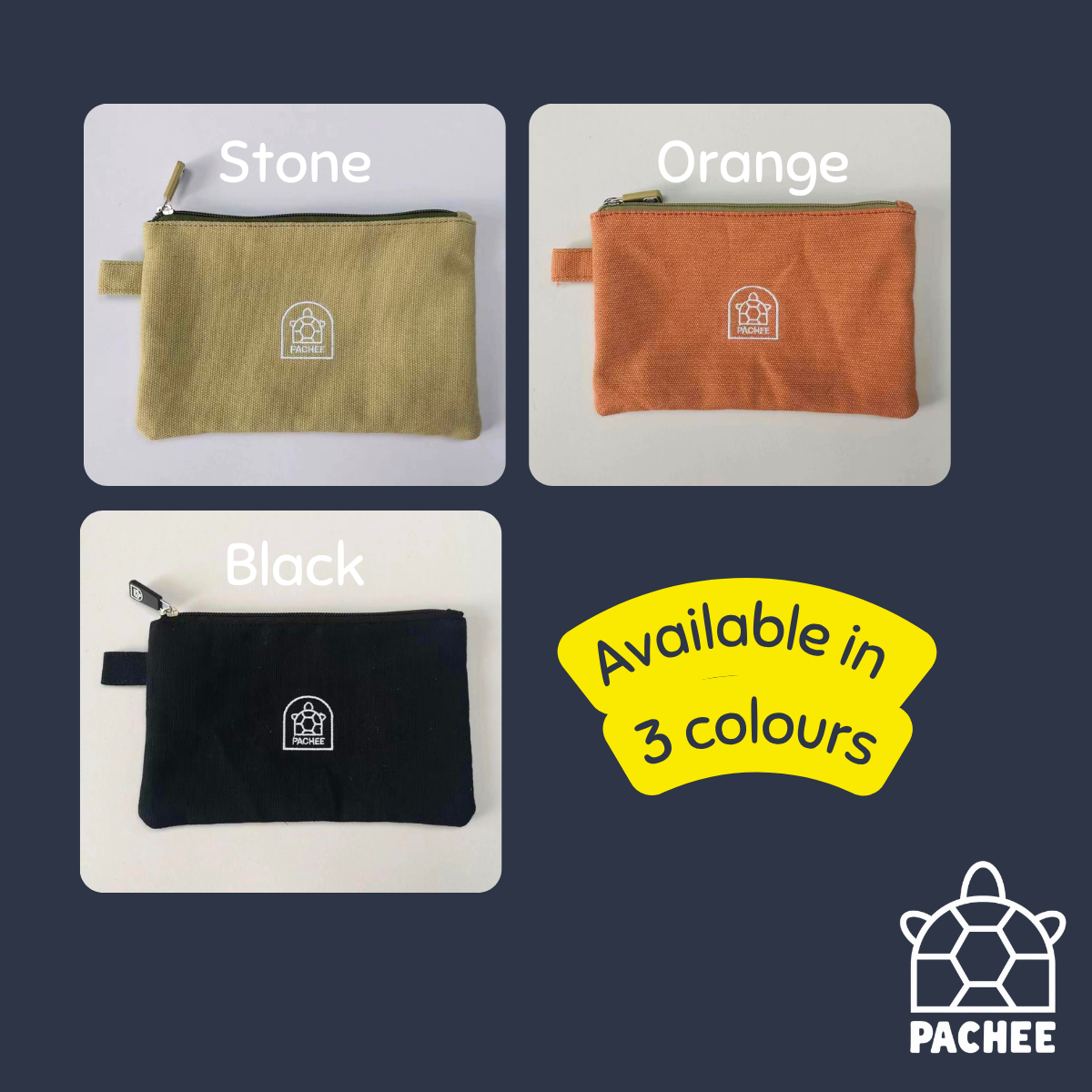 KIDDIWHIZZ Whizzer x Pachee Geldbörse Canvas Stone Reißverschluss