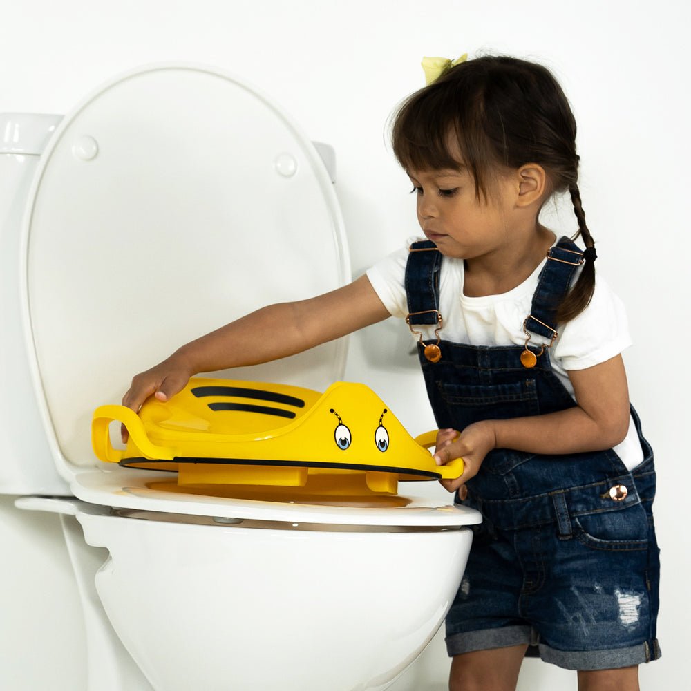 My Carry Potty My Little Trainer Seat Biene Toilettensitz mit Treppe