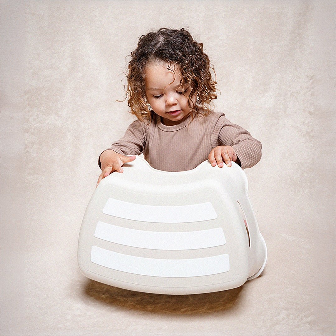 My Little Trainer Seat Set Toilettensitz Beige mit Hocker