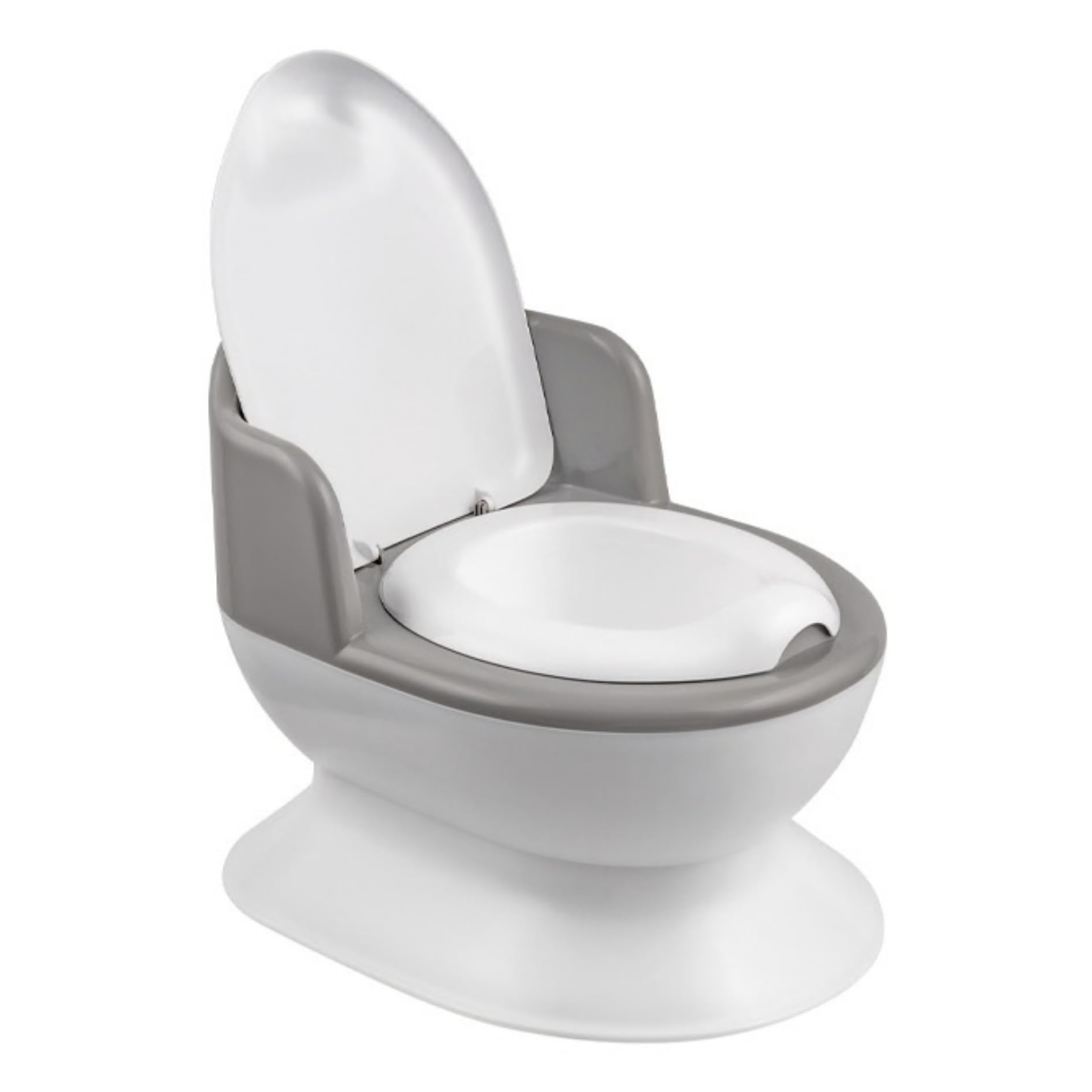 Little Star Kindertoilette Töpfchen Weiß Rückenlehne 30 kg