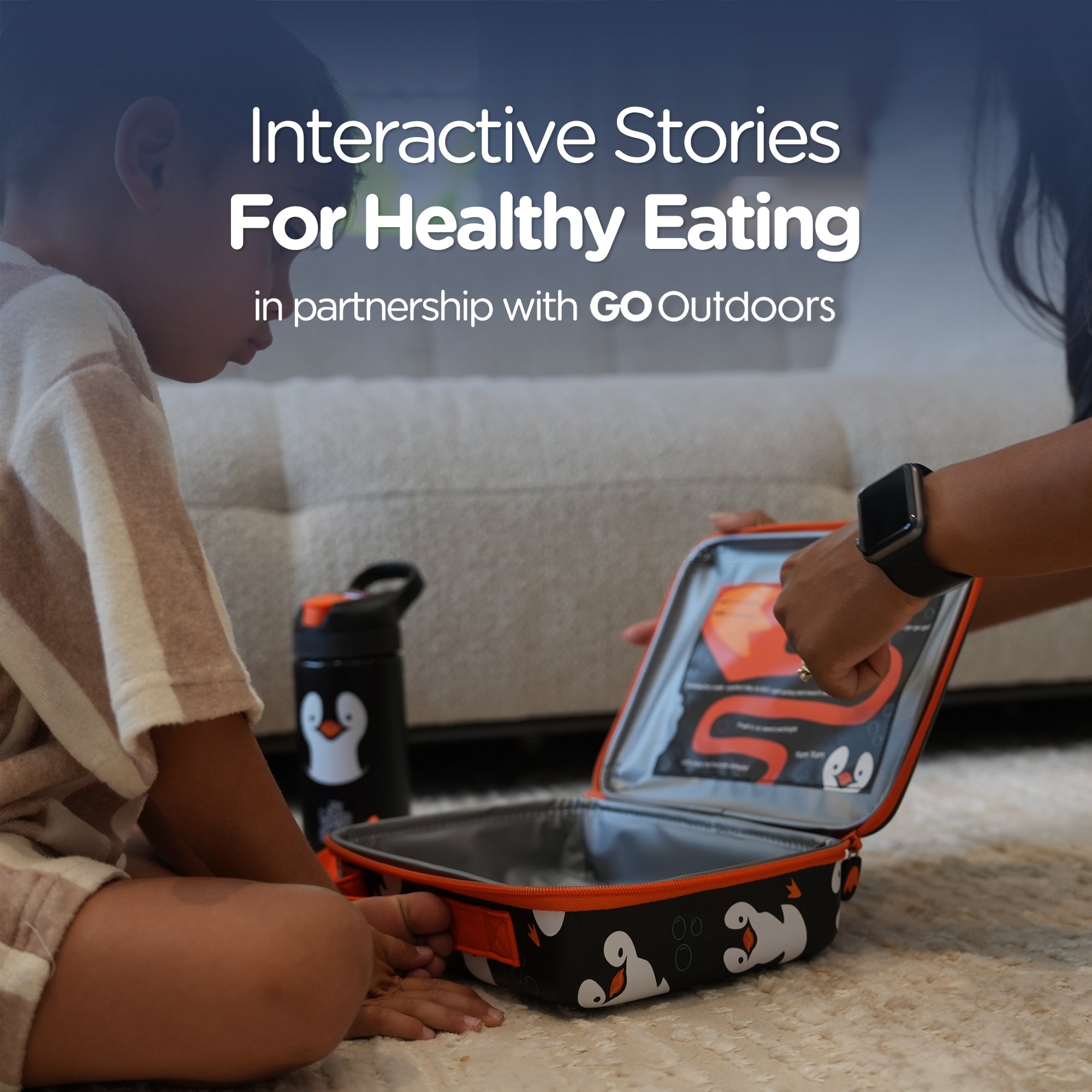 My Carry Potty Travel Lunchbox Clownfish isoliert BPA-frei