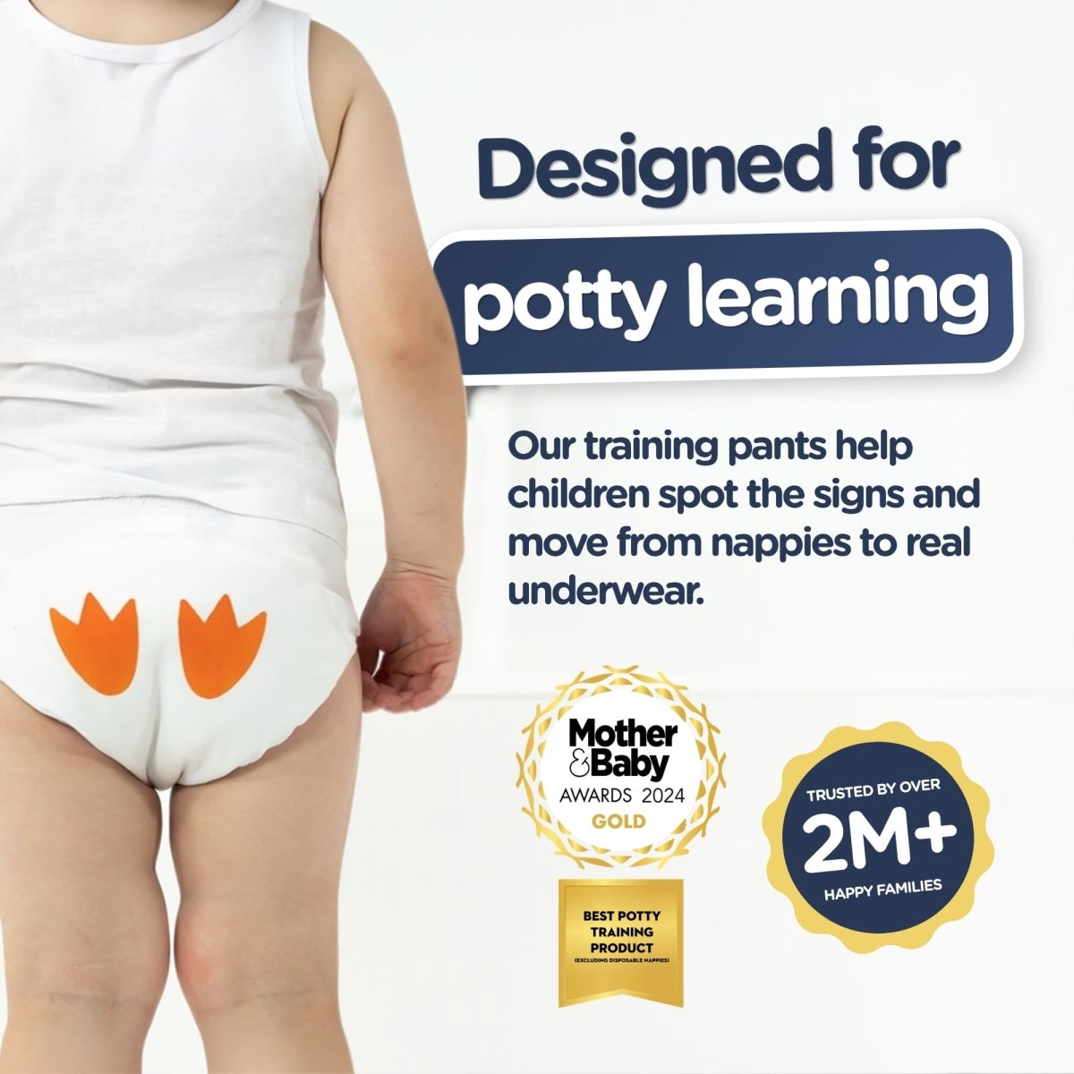 My Carry Potty Pinguin Trainingshose 3er Pack 2-3 Jahre Baumwolle