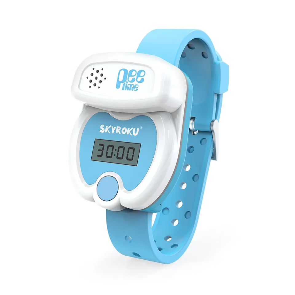 SKYROKU Potty Watch Töpfchentrainingsuhr Blau Silikon Timer
