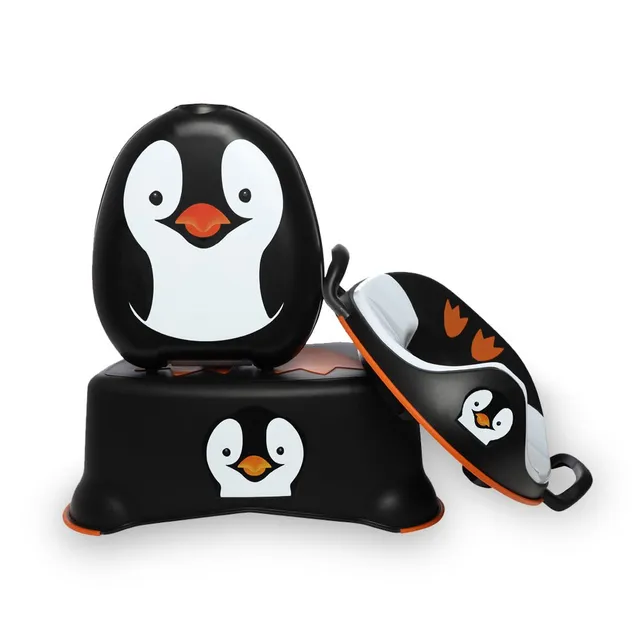 My Carry Potty Bundles Pinguin Töpfchen-Set mit Sitz und Hocker