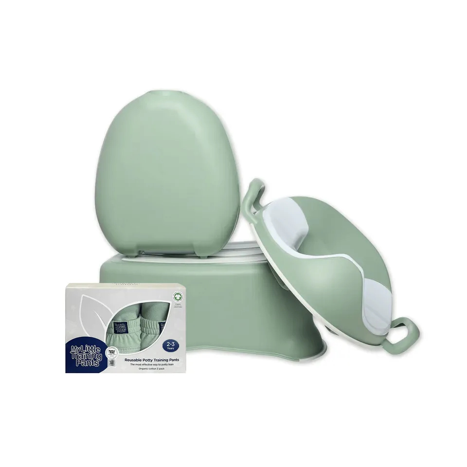 My Carry Potty Bundle Töpfchenset Salbeigrün 2-3 Jahre auslaufsicher