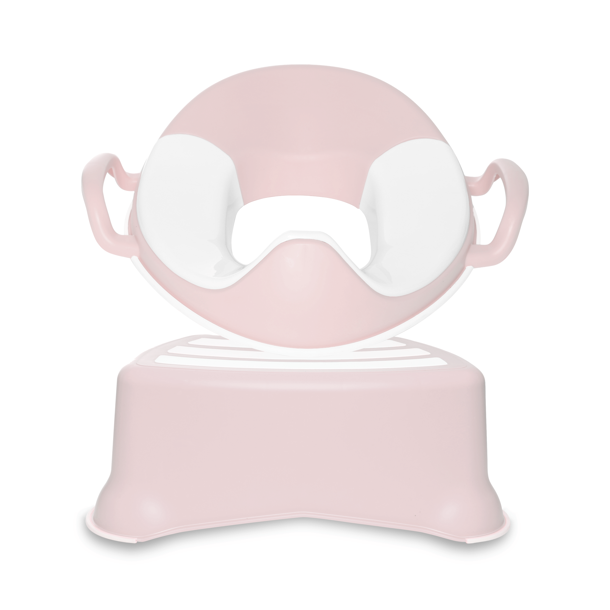 My Carry Potty Trainer Seat Toilettensitz Blush Pink mit Hocker