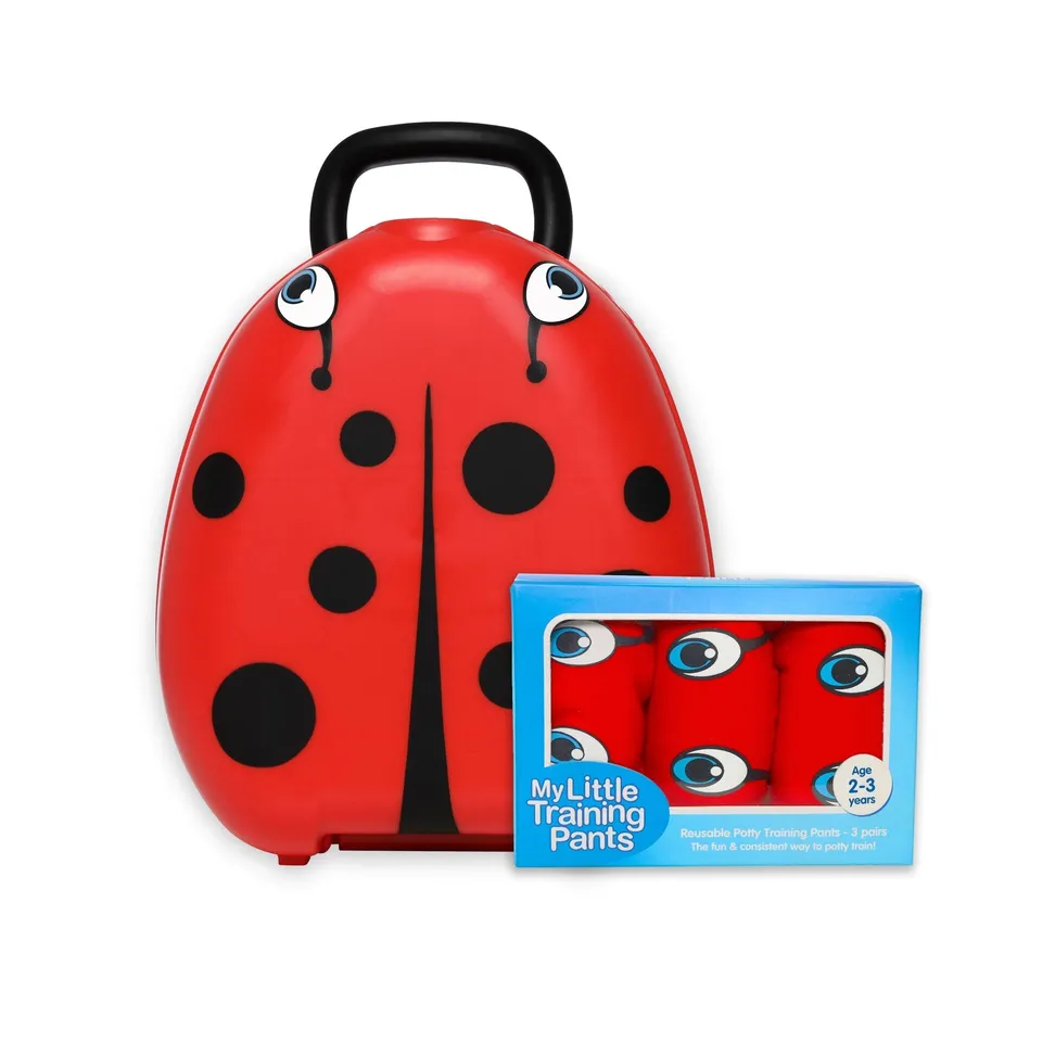 My Carry Potty Bundles Ladybird Reisetöpfchen + 3er Trainingshosen