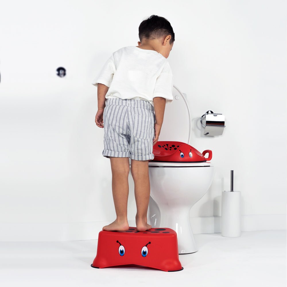 My Carry Potty Ladybird Step Stool Tritthocker Marienkäfer rutschfest