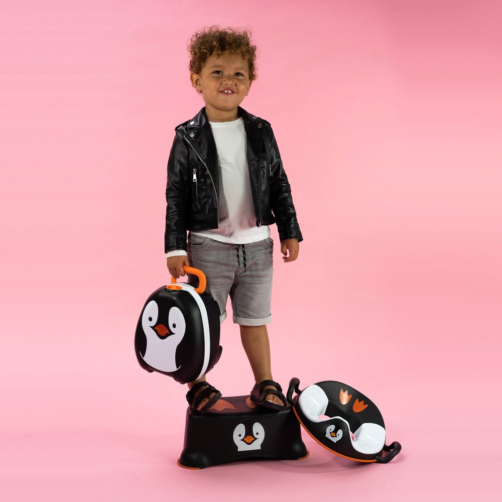 My Carry Potty Pinguin Töpfchen Set mit Sitz, Hocker 2-3 Jahre