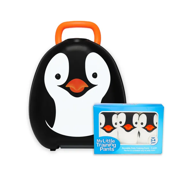 My Carry Potty Pinguin Töpfchen Set mit Trainingshosen