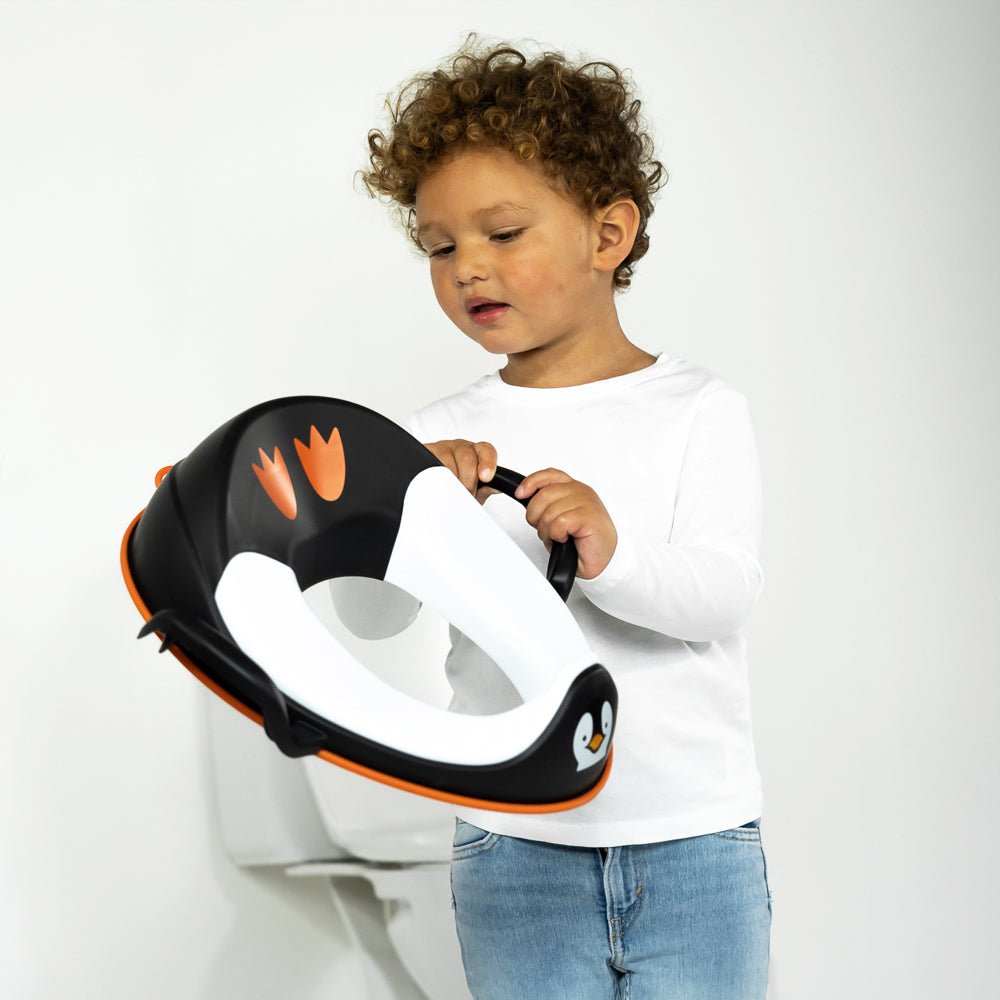 My Carry Potty Trainer Seat Tritthocker Set Pinguin