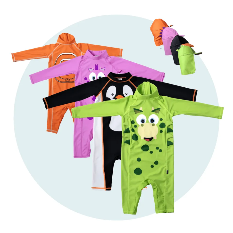 My Carry Potty My Little Swimsuit Dinosaur Badeanzug 2-3 Jahre UPF50