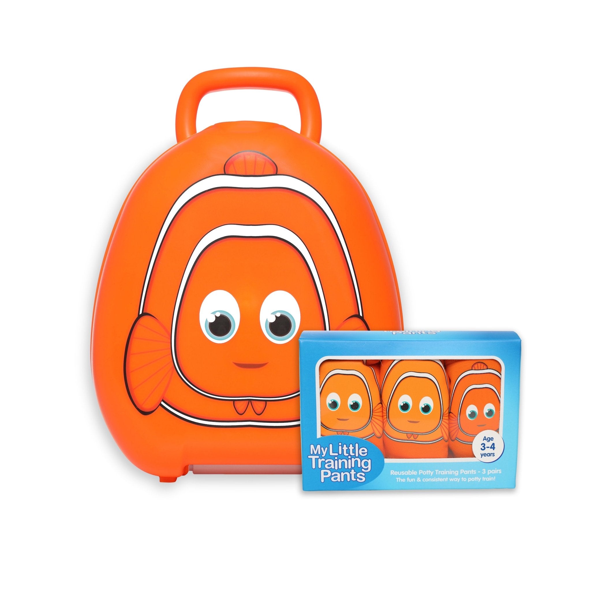 My Carry Potty Clownfisch Töpfchen mit Trainingshosen 3er