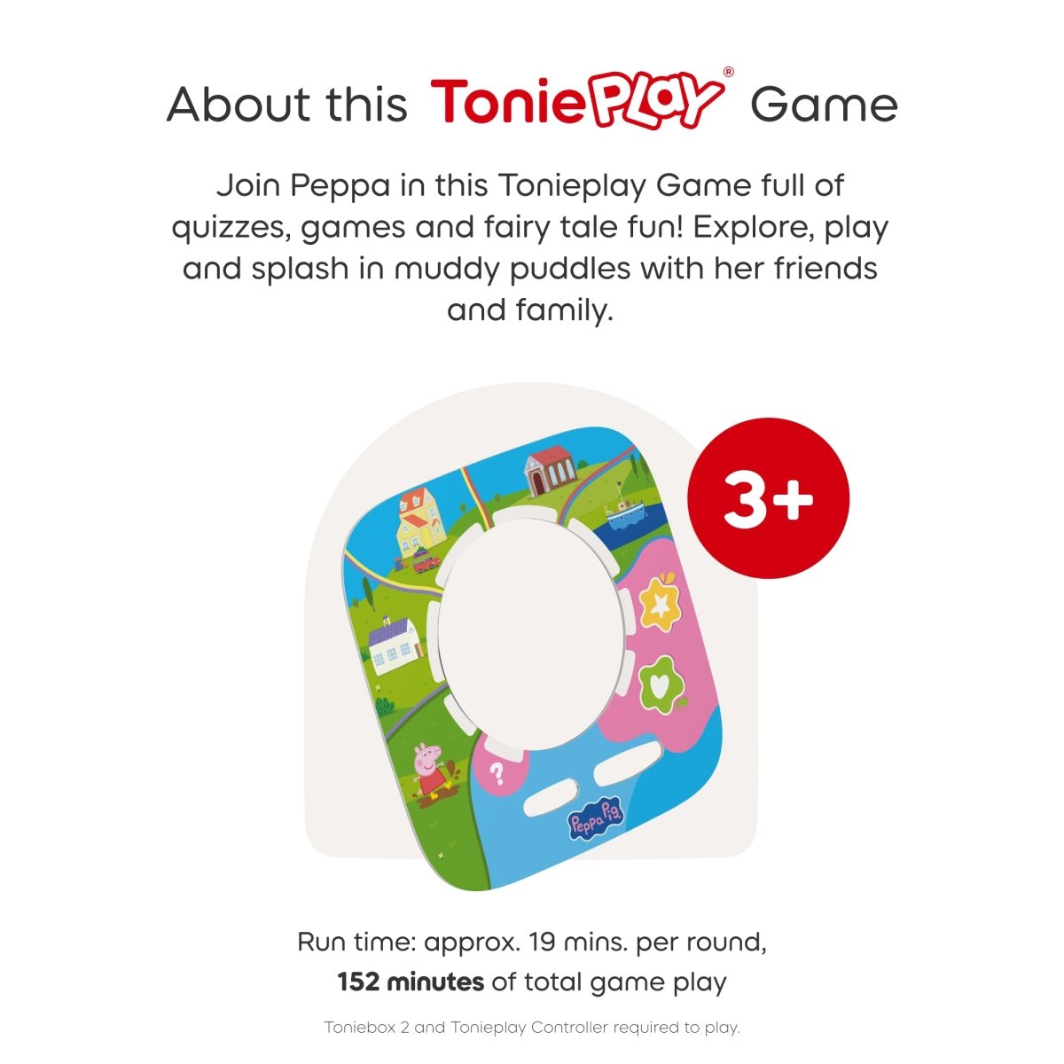 tonies Peppa Pig Playdate with Peppa Tonieplay Hörfigur ab 3 Jahre