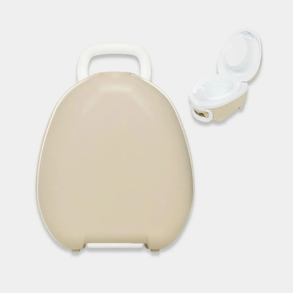My Carry Potty Natural Reisetöpfchen Auslaufsicher Beige