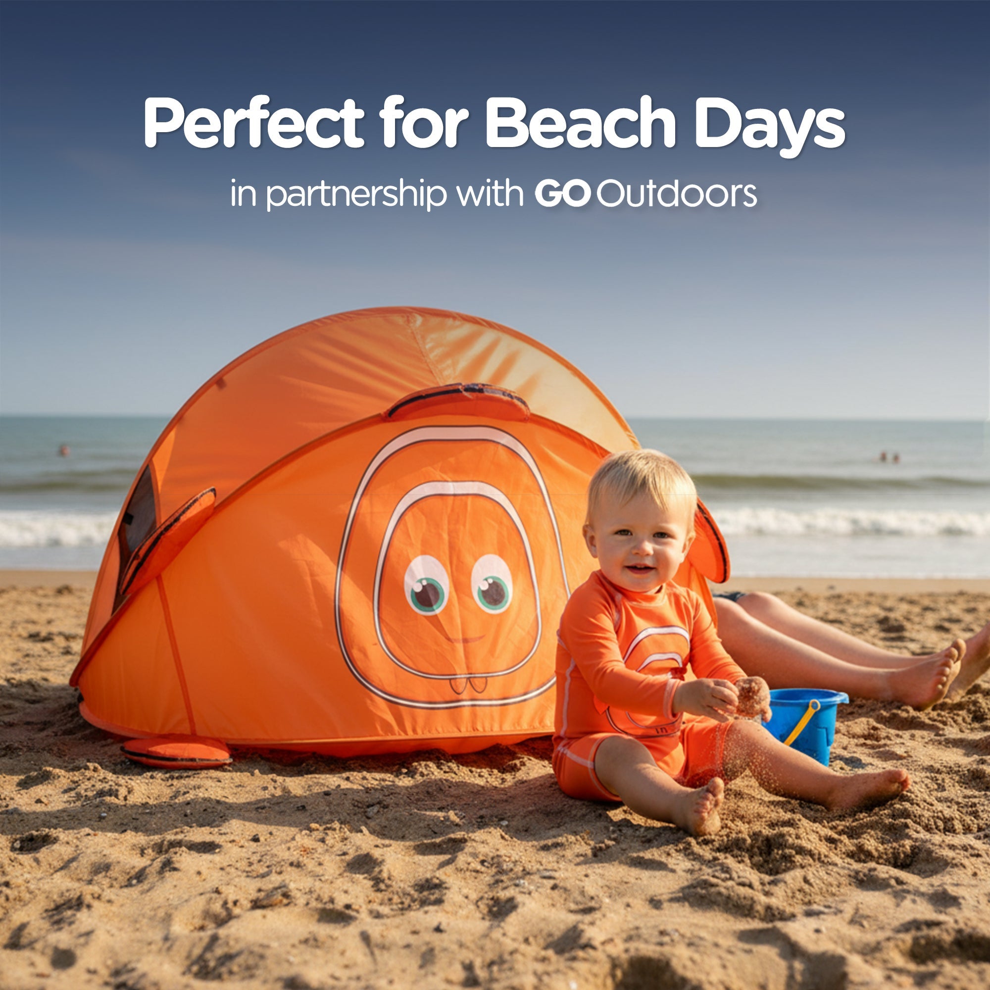 My Carry Potty Play Shade Sonnenschutz Clownfish UPF50+