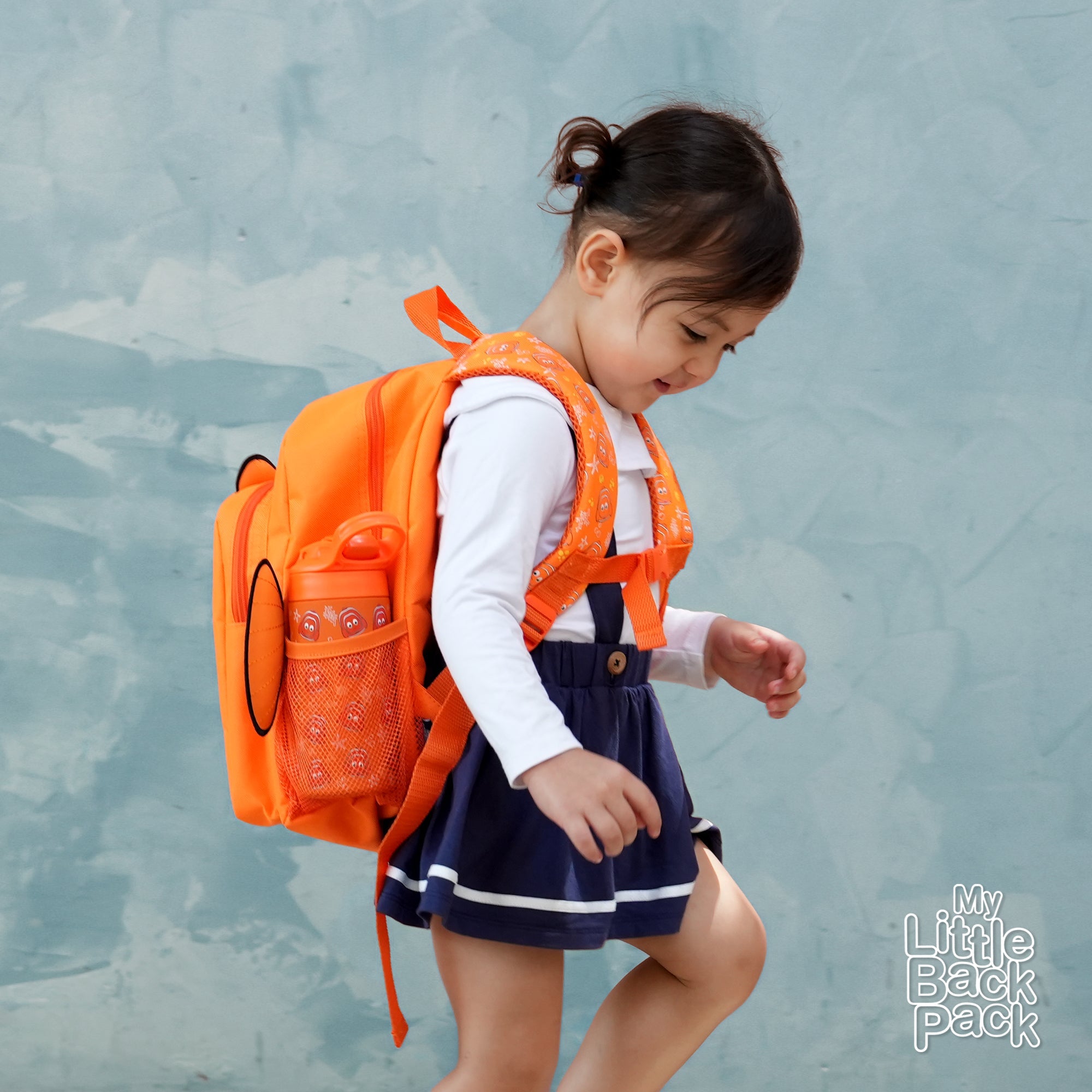 My Carry Potty Clownfish Rucksack mit Sicherheitsleine Reflektor