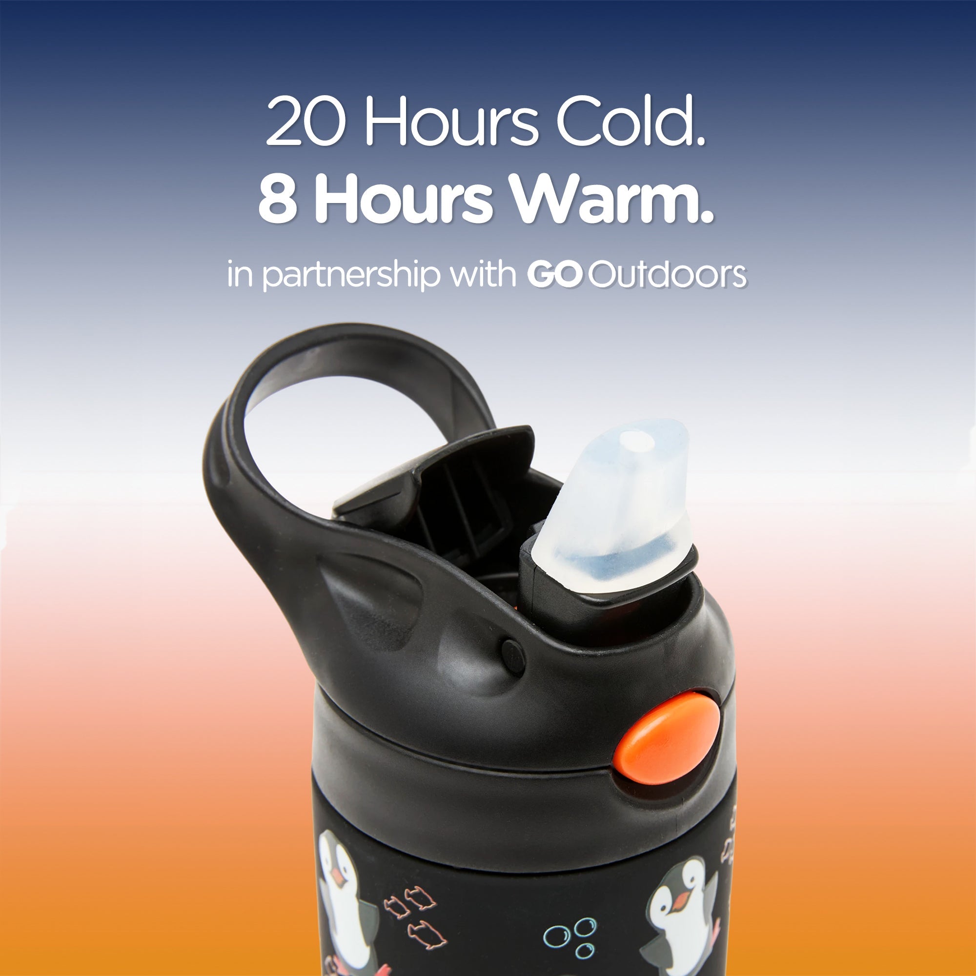 My Carry Potty Pinguin Thermoflasche 380 ml Edelstahl BPA-frei