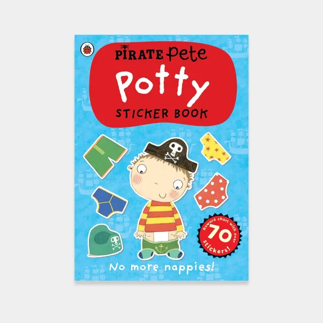 My Carry Potty Pirate Pete Stickerbuch Töpfchentraining