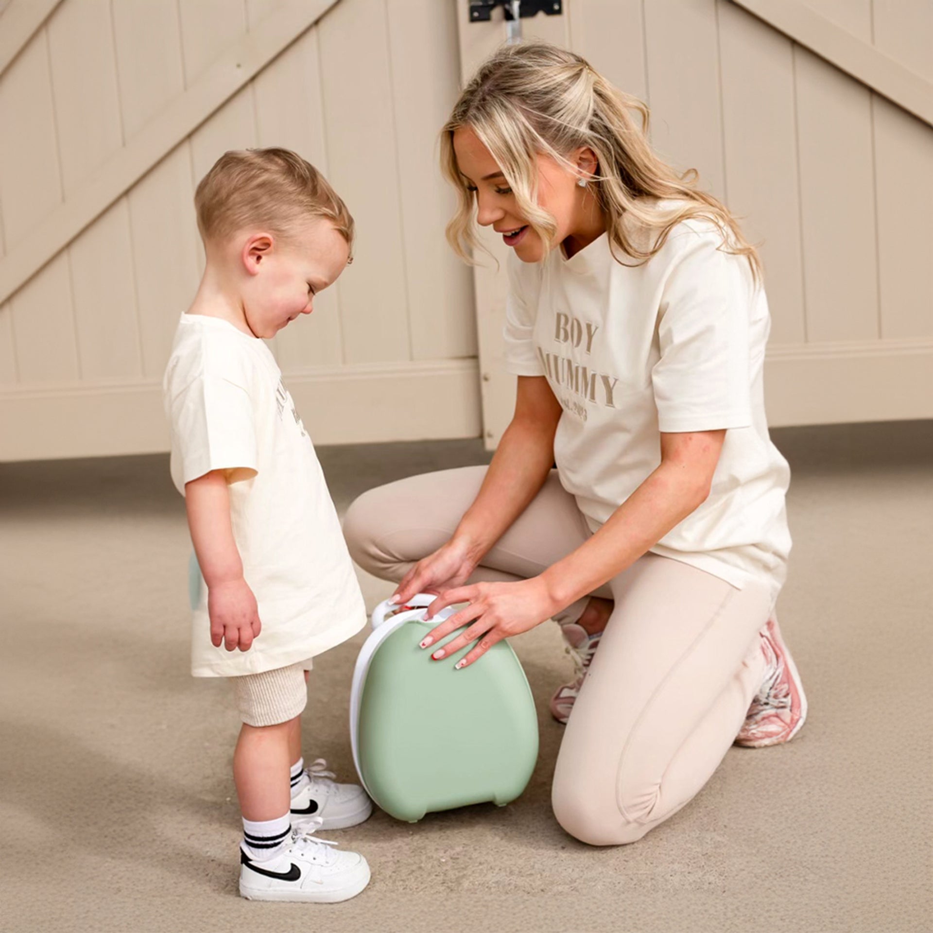 My Carry Potty Bundle Töpfchenset Salbeigrün 2-3 Jahre auslaufsicher