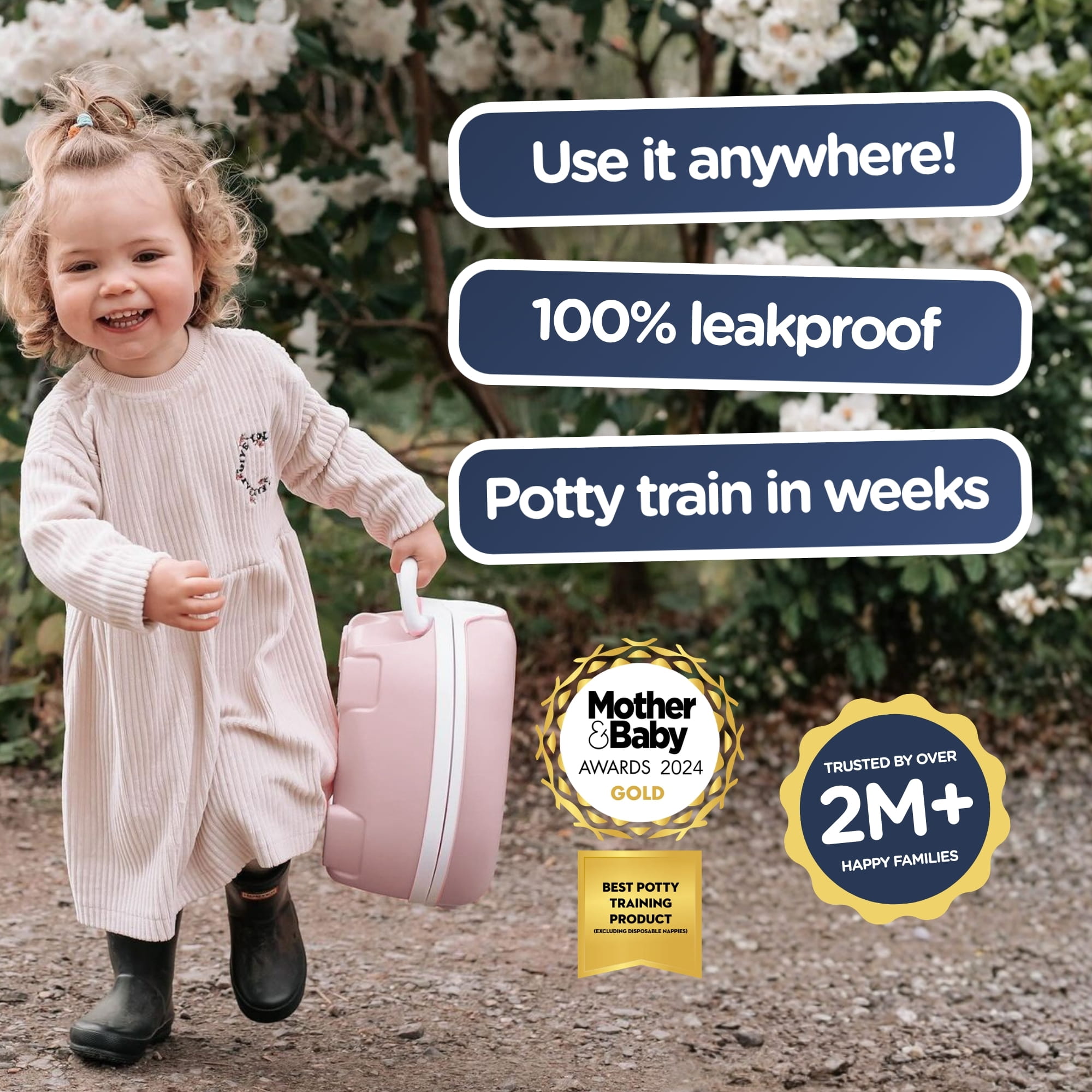 My Carry Potty My Carry Potty Töpfchen auslaufsicher mit Deckel