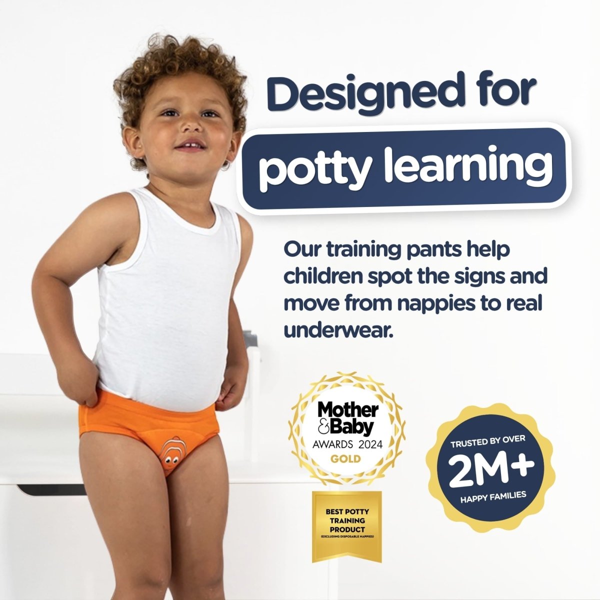 My Carry Potty My Little Training Pants Töpfchen-Trainingshose Clownfisch 3er-Pack