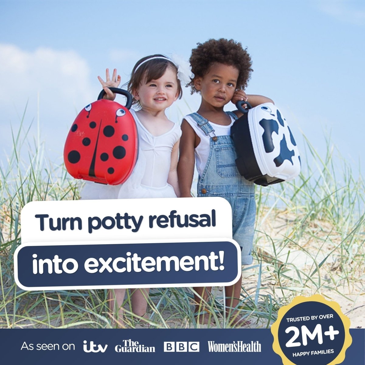 My Carry Potty Ladybird Reisetöpfchen auslaufsicher mit Deckel