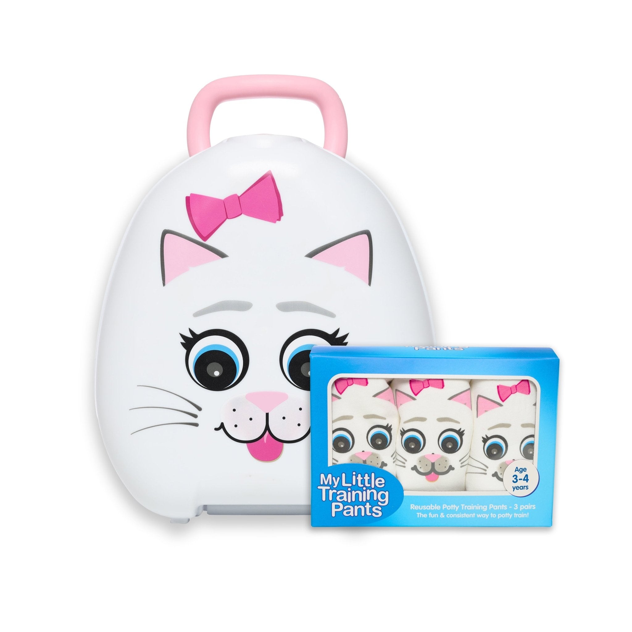 My Carry Potty Bundles Cat Töpfchen Set 2-3 Jahre mit 3 Hosen